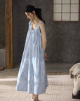 Pure cotton nightgown detail