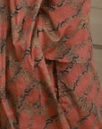 3‑Piece Bamboo Cotton Pajama Set with Robe | Rouge Bloom | Lian