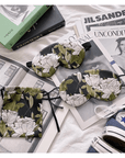 Rose Flower Mulberry ilk Pillowcases , Floral Pattern 6A Grade 22 momme Mulberry Silk - Lian