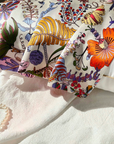 Wildflower Silk Pillowcase - Pure Mulberry Silk Spring Home Decor - Lian