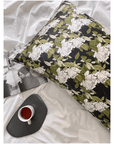 Rose Flower Mulberry ilk Pillowcases , Floral Pattern 6A Grade 22 momme Mulberry Silk - Lian