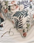 Peony Paradise Silk Pillowcase: 100% Mulberry Silk Floral Pillowcase of luxury bedding-Gift for mother's day-Hand made Silk Pillow - Lian
