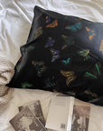 Luxury 100% Silk Pillowcase - Vintage-Inspired Floral Design | Hypoallergenic | Breathable | Anti-Frizz, Anti-Wrinkle, Beauty Sleep Essentia
