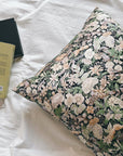Mulberry Silk Pillowcase: Wild Garden Floral Design, Hypoallergenic