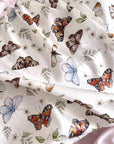 Luxury 100% Silk Pillowcase - Vintage-Inspired Floral Design | Hypoallergenic | Breathable | Anti-Frizz, Anti-Wrinkle, Beauty Sleep Essentia