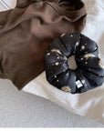 Mulberry Silk Scrunchie: Luxury Hair Tie, Gentle Hold for Sleeping Hair Care