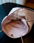 Handmade Silk Embroidered Tote Bag: Oriental Swallow Design