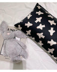 Mulberry Silk Baby Pillowcase: Animal Print Bedding, Hypoallergenic