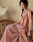 cotton robe nightgown set
2 piece loungewear set
boho sleepwear for women
robe and dress pyjama set
women’s embroidered nightdress
modest loungewear cotton
gift for mom sleepwear
fringe hem nightgown robe
soft cotton sleep dress
robe with pockets and buttons
maternity robe and gown
summer cotton lounge set
bridesmaid getting ready robe