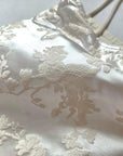 Handmade Silk Embroidered Tote Bag: Oriental Swallow Design