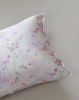 Pink Koi Fish Silk Pillowcase with Scrunchie: 25 Momme Mulberry Silk