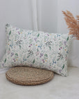 25 Momme Mulberry Silk Pillowcase: Wild Botanical Floral Print, Envelope Closure