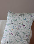 25 Momme Mulberry Silk Pillowcase: Wild Botanical Floral Print, Envelope Closure