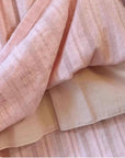 Pink Bamboo Cotton Pyjamas – Embroidered Dress or Two-Piece Pants Loungewear