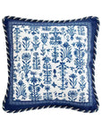 Blue and White Cushion Cover, Chinoiserie Throw Pillow Cases, Oriental Sofa Bed Pillows, French Country Decorative Set, Christmas Gift Décor