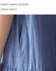 Lian Loungewear bamboo cotton loungewear dress and pants set in soft, breathable fabric for comfortable casual wear.