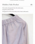 Lian Loungewear bamboo cotton loungewear set for women with breathable fabric, embroidered short top and long pants.