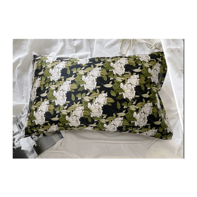 Rose Flower Mulberry ilk Pillowcases , Floral Pattern 6A Grade 22 momme Mulberry Silk - Lian
