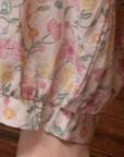 Embroidered Cotton Pajama Set (Button‑Up) | Sweet Floral | Lian