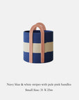 Woven Cotton Rope Storage Basket – Handles | Lian Collection