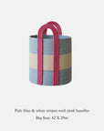 Woven Cotton Rope Storage Basket – Handles | Lian Collection
