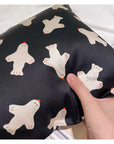 Chick Doodle Mulberry Silk Pillowcase | Family Sizes | 25 Momme