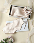 3-Piece Silk Sleep Gift Set | Pillowcase, Eye Mask & Scrunchie | Lian