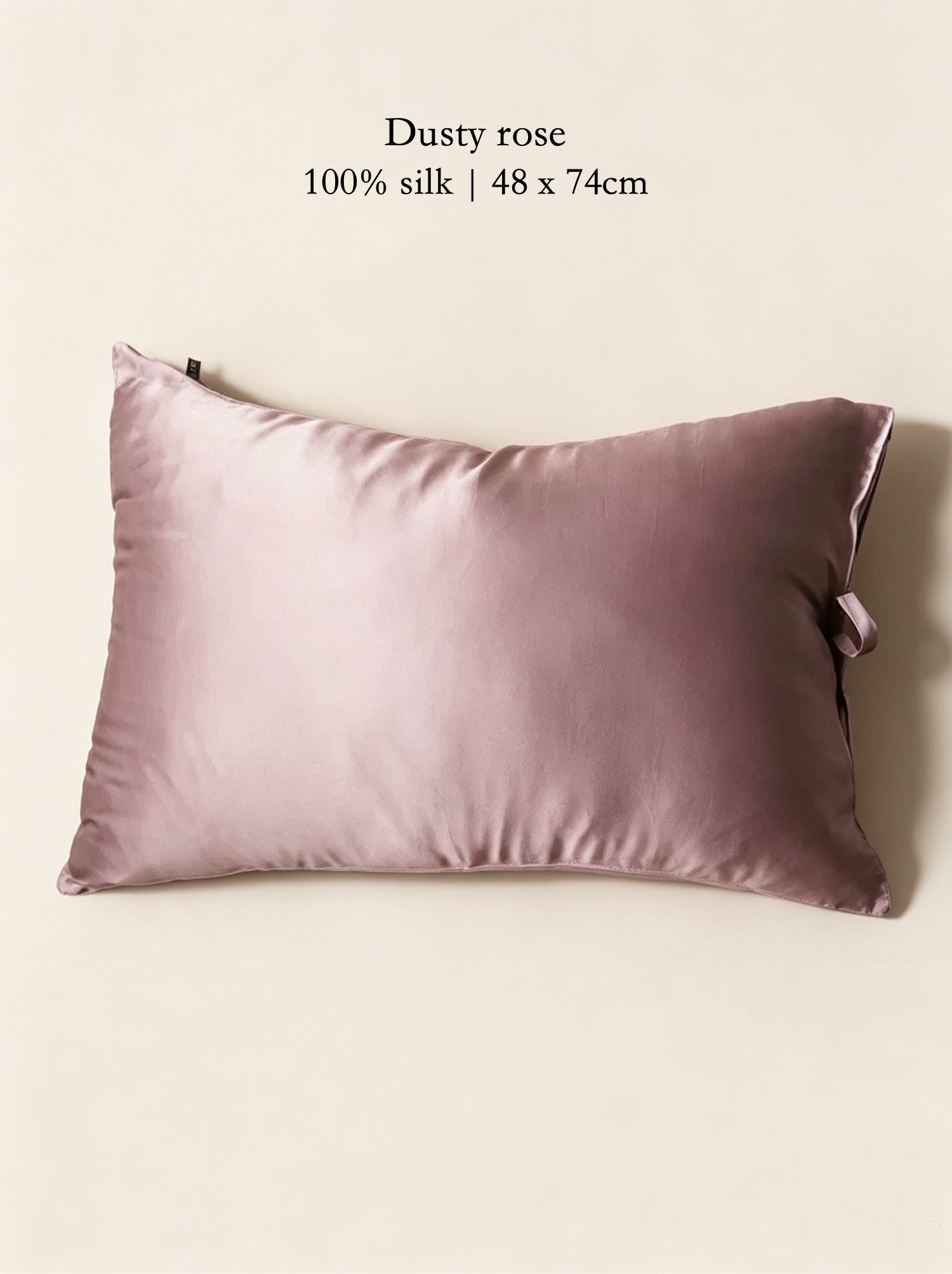25 Momme Mulberry Silk Pillowcase – Ribbon Tie Closure | Lian Collection