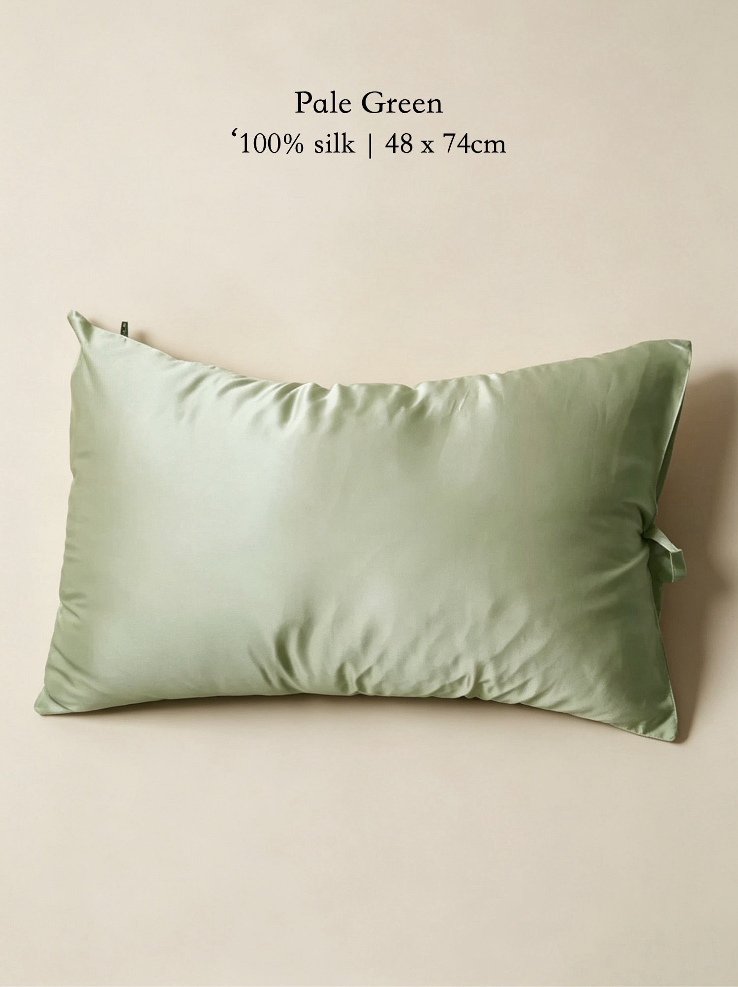 25 Momme Mulberry Silk Pillowcase – Ribbon Tie Closure | Lian Collection
