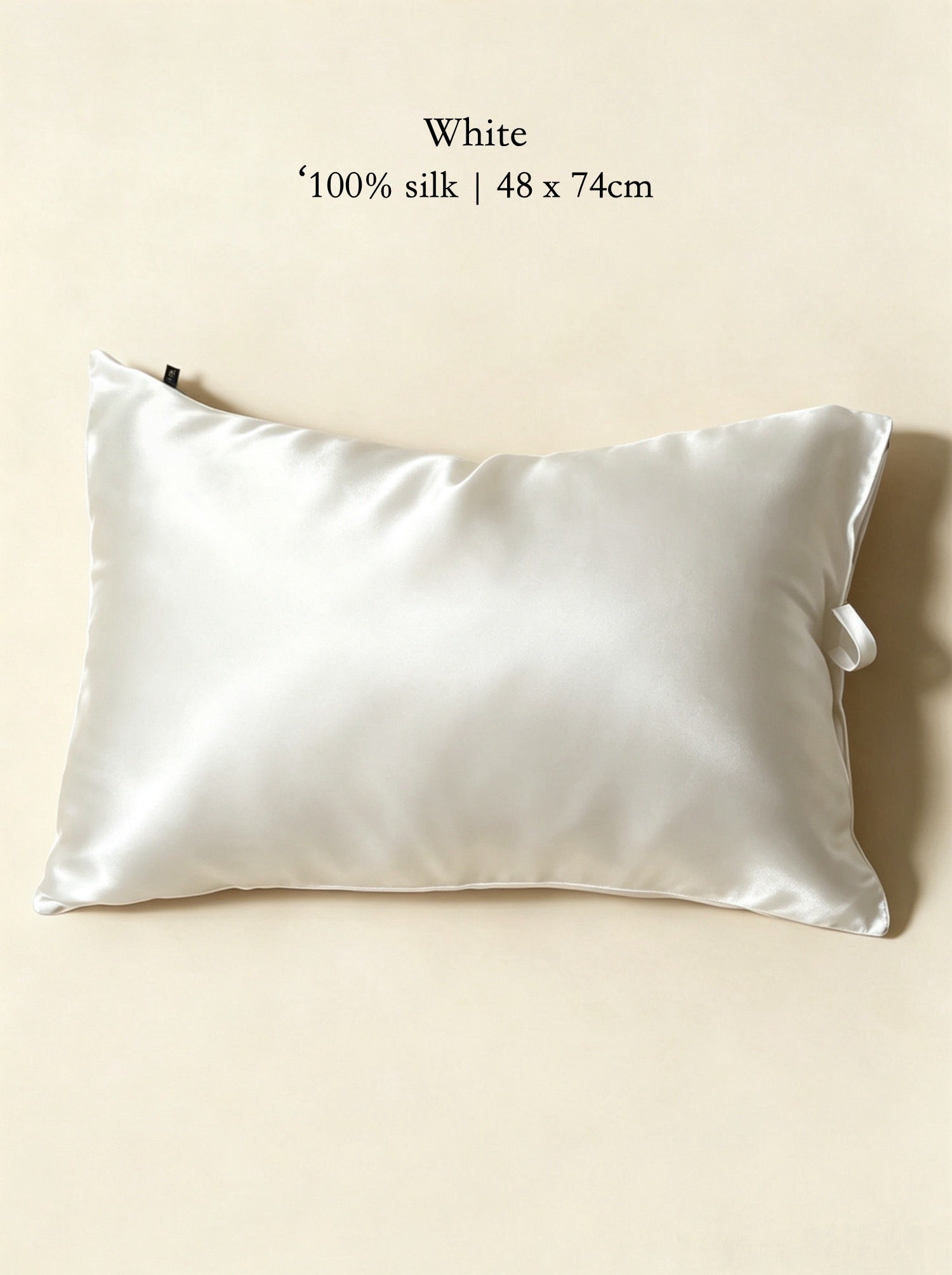 25 Momme Mulberry Silk Pillowcase – Ribbon Tie Closure | Lian Collection