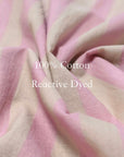 Long Sleeve Bamboo Cotton Pajama Set – Pink & Yellow Stripe | Lian Collection