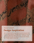 3‑Piece Bamboo Cotton Pajama Set with Robe | Rouge Bloom | Lian