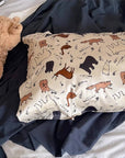 Children Silk Pillowcase Family Set with Child and Adults Size - Soft Pure Silk Pillow Case Gift For New Mum Gift For Newborn Babies