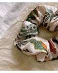 Pure Mulberry Silk Hair Scrunchies 30 Momme Silk Hair Ties Floral and Animal Patterns Gif for Hair Care Lover - Silk Hair Wrap