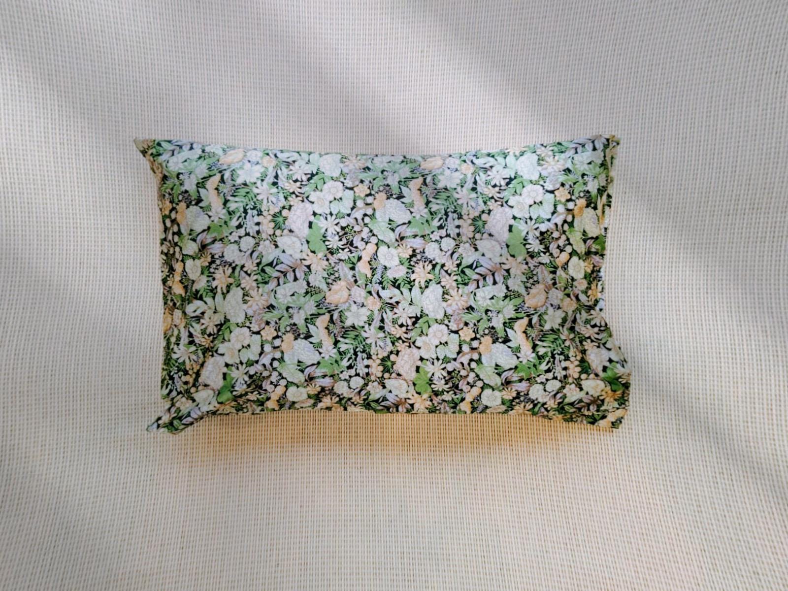 Mulberry Silk Pillowcase: Wild Garden Floral Design, Hypoallergenic