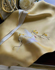 Hand-Embroidered Silk Scarf: Crane Motif, Su Embroidery, Oriental Gift