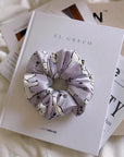 Mulberry Silk Hair Scrunchie: Floral Print, Gentle Hold， Multi Patterns