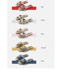 Embroidered Oriental Slippers: Handmade Open Totes Footwear, Causual House Shoes