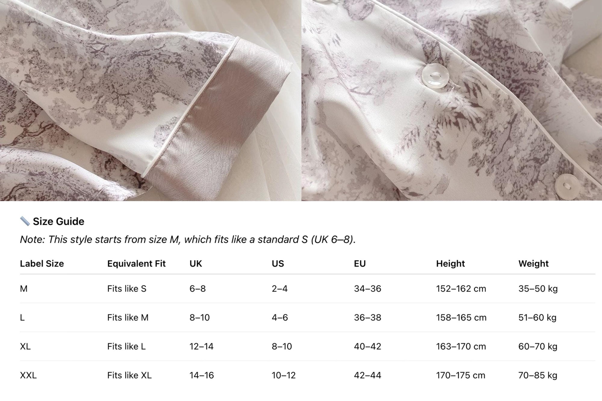 Luxury Silk Blend Pyjama Set for Women – Embroidered Loungewear Sleepwear Gift | Soft Breathable Two-Piece Cotton Silk PJs for Summer