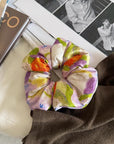 Mulberry Silk Scrunchie: Luxury Hair Tie, Gentle Hold for Sleeping Hair Care