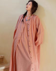 cotton robe nightgown set
2 piece loungewear set
boho sleepwear for women
robe and dress pyjama set
women’s embroidered nightdress
modest loungewear cotton
gift for mom sleepwear
fringe hem nightgown robe
soft cotton sleep dress
robe with pockets and buttons
maternity robe and gown
summer cotton lounge set
bridesmaid getting ready robe