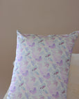 Butterfly Mulberry Silk Pillowcase with Scrunchie: Anti-Aging Beauty Sleep