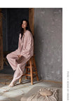 Soft Cotton Pajamas Set for Women | Zen Loungewear Sleep Set | Relaxed Homewear | Minimalist Gift for Her