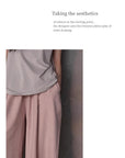 Soft Cotton Pajamas Set for Women | Zen Loungewear Sleep Set | Relaxed Homewear | Minimalist Gift for Her