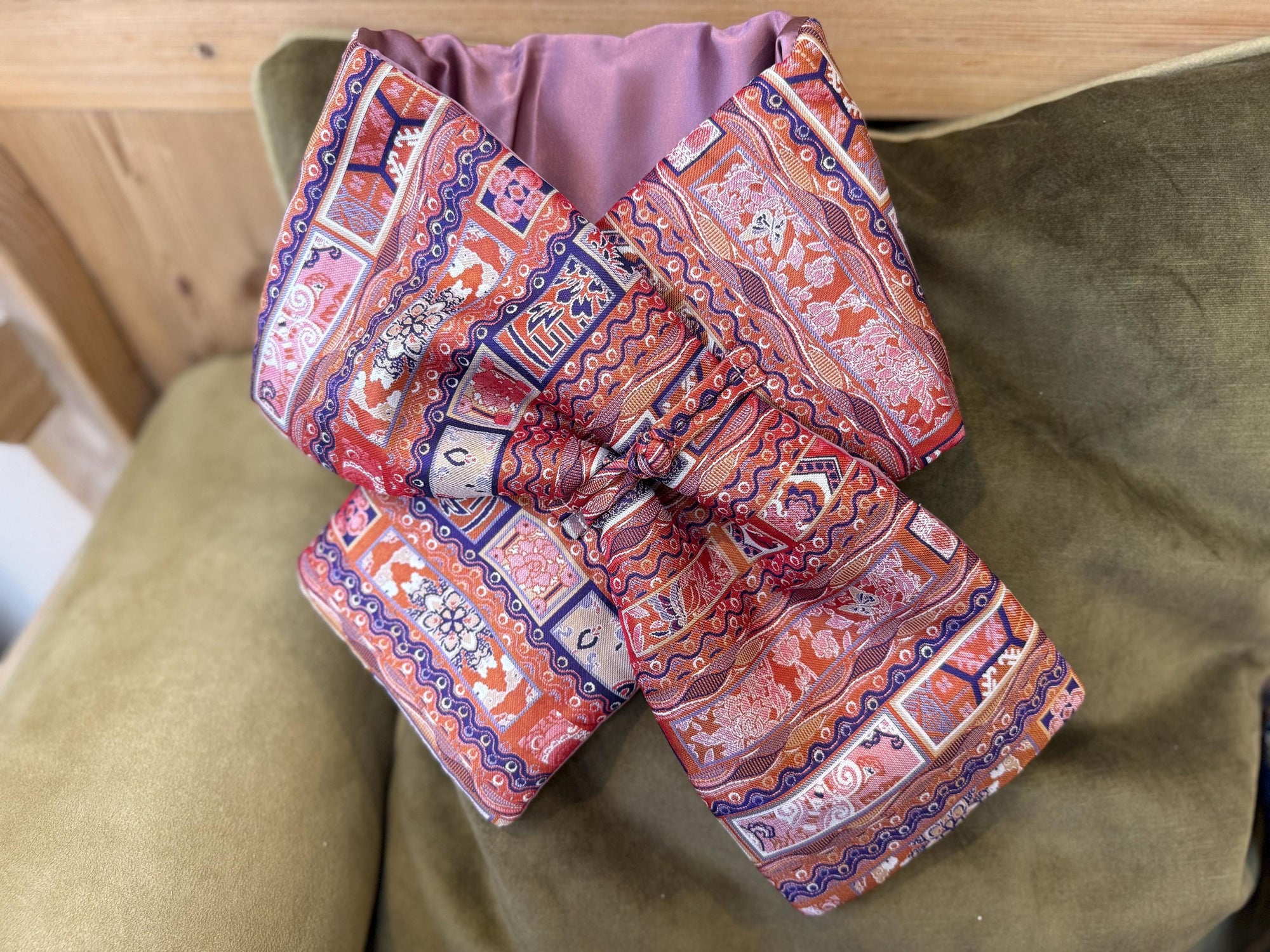 Handmade Song Brocade Silk Scarf