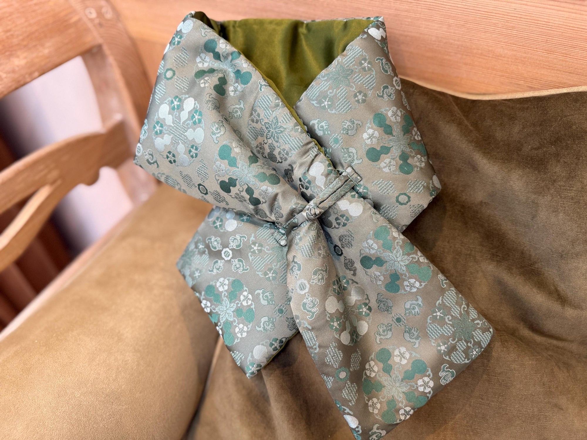 Handmade Song Brocade Silk Scarf