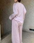 Muslin Cotton Pajamas Set for Women | 100% Cotton Gauze Loungewear with Embroidered Sleeves | Breathable Homewear | Christmas Sleepwear Gif