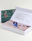 Hand-Embroidered Silk Scarf: Crane Motif, Su Embroidery, Oriental Gift