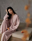 Soft Cotton Pajamas Set for Women | Zen Loungewear Sleep Set | Relaxed Homewear | Minimalist Gift for Her
