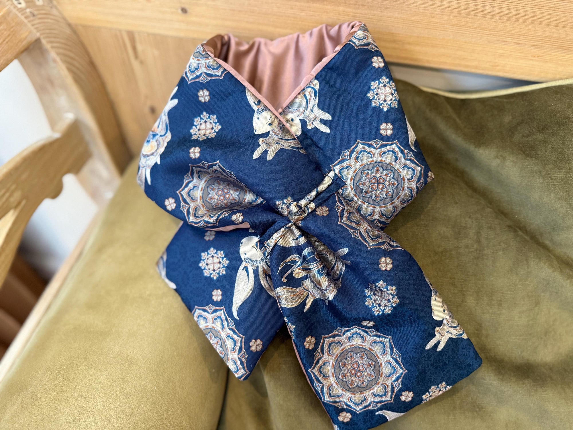 Handmade Song Brocade Silk Scarf